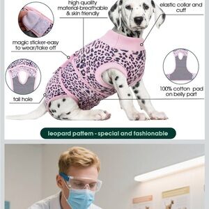 Kuoser Dog Recovery Suit Female large